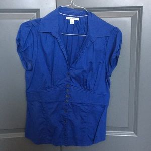 Banana Republic Short Sleeve Button Down Shirt